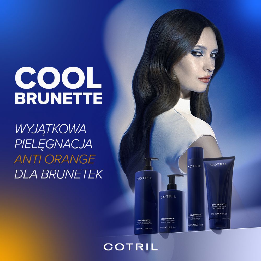 Cotril Cool Brunette - pielęgnacja anti orange